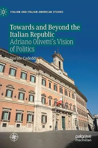 Towards and Beyond the Italian Republic cover
