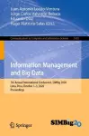 Information Management and Big Data cover