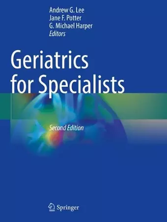 Geriatrics for Specialists cover