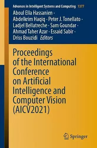 Proceedings of the International Conference on Artificial Intelligence and Computer Vision (AICV2021) cover