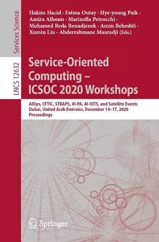 Service-Oriented Computing  – ICSOC 2020 Workshops cover