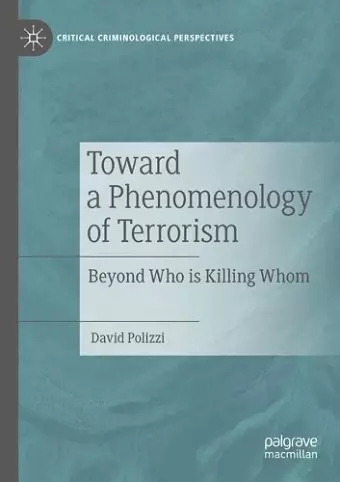 Toward a Phenomenology of Terrorism cover