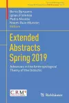 Extended Abstracts Spring 2019 cover