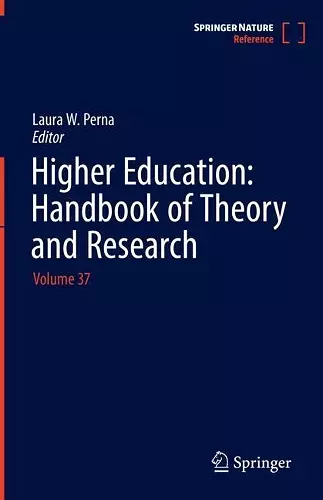 Higher Education: Handbook of Theory and Research cover