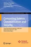 Computing Science, Communication and Security cover