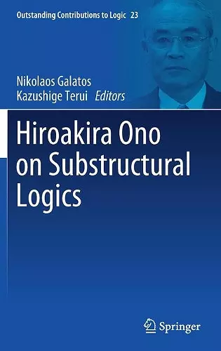 Hiroakira Ono on Substructural Logics cover