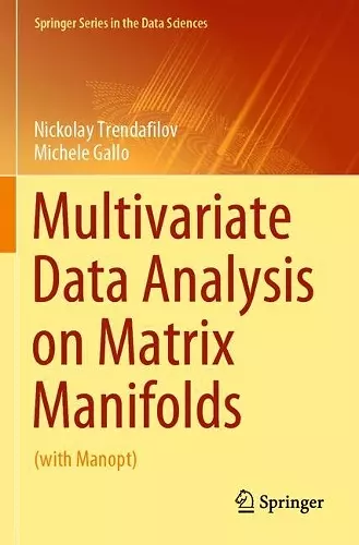 Multivariate Data Analysis on Matrix Manifolds cover