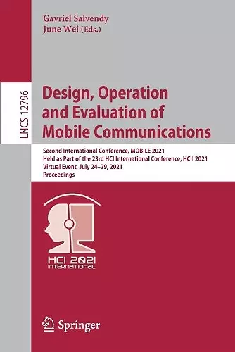 Design, Operation  and Evaluation of  Mobile Communications cover