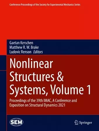 Nonlinear Structures & Systems, Volume 1 cover