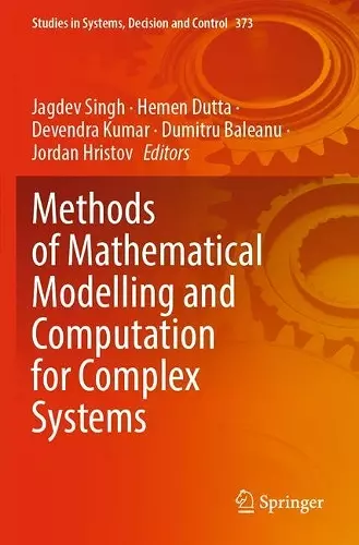 Methods of Mathematical Modelling and Computation for Complex Systems cover