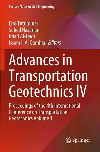 Advances in Transportation Geotechnics IV cover