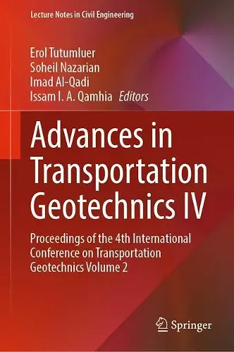 Advances in Transportation Geotechnics IV cover