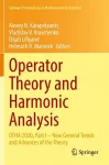 Operator Theory and Harmonic Analysis cover