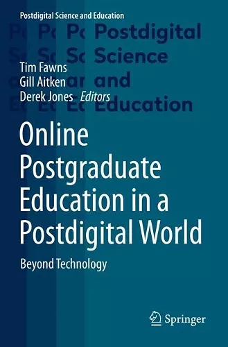 Online Postgraduate Education in a Postdigital World cover