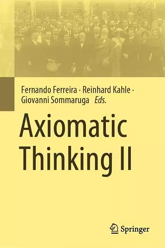 Axiomatic Thinking II cover