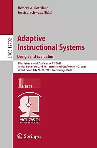 Adaptive Instructional Systems. Design and Evaluation cover