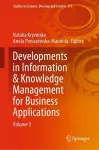 Developments in Information & Knowledge Management for Business Applications cover