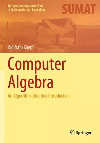 Computer Algebra cover