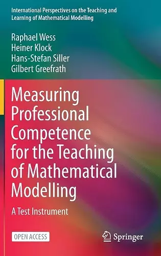 Measuring Professional Competence for the Teaching of Mathematical Modelling cover