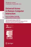 Universal Access in Human-Computer Interaction. Access to Media, Learning and Assistive Environments cover