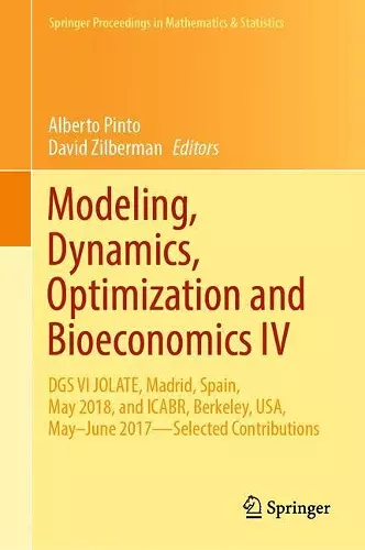 Modeling, Dynamics, Optimization and Bioeconomics IV cover