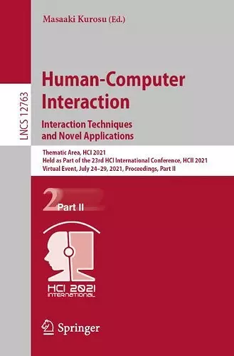 Human-Computer Interaction. Interaction Techniques and Novel Applications cover