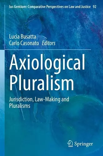 Axiological Pluralism cover