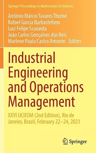 Industrial Engineering and Operations Management cover