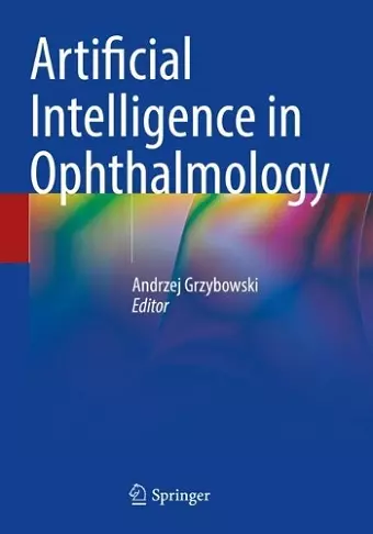 Artificial Intelligence in Ophthalmology cover