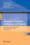 Advances in Artificial Intelligence and Security cover