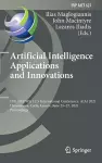 Artificial Intelligence Applications and Innovations cover
