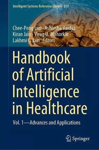 Handbook of Artificial Intelligence in Healthcare cover