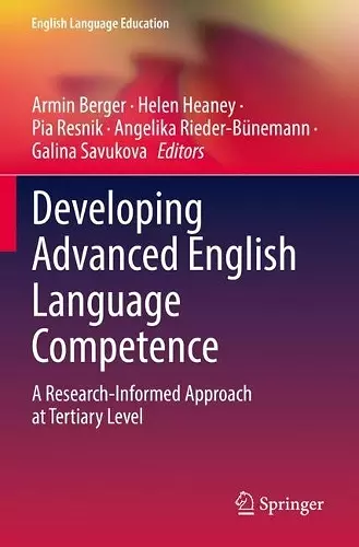 Developing Advanced English Language Competence cover