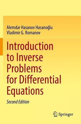 Introduction to Inverse Problems for Differential Equations cover