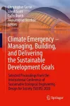 Climate Emergency – Managing, Building , and Delivering the Sustainable Development Goals cover