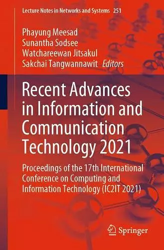 Recent Advances in Information and Communication Technology 2021 cover