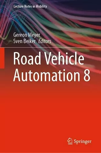 Road Vehicle Automation 8 cover