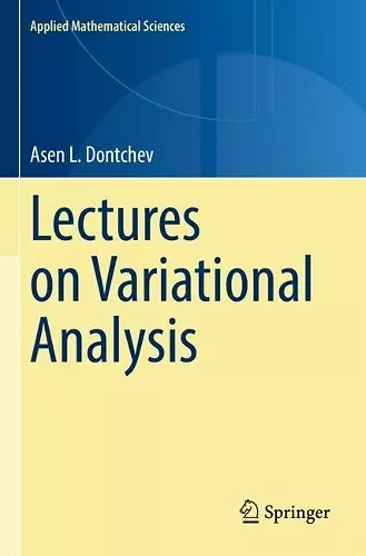 Lectures on Variational Analysis cover