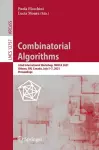 Combinatorial Algorithms cover