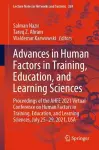 Advances in Human Factors in Training, Education, and Learning Sciences cover