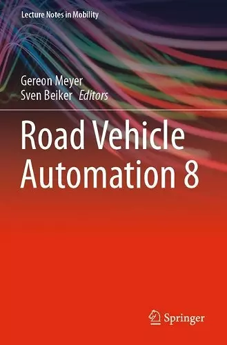 Road Vehicle Automation 8 cover