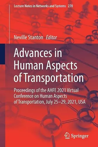 Advances in Human Aspects of Transportation cover