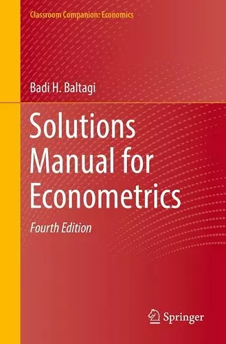 Solutions Manual for Econometrics cover