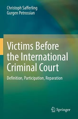 Victims Before the International Criminal Court cover