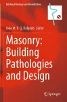 Masonry: Building Pathologies and Design cover