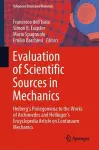 Evaluation of Scientific Sources in Mechanics cover