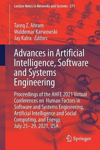 Advances in Artificial Intelligence, Software and Systems Engineering cover