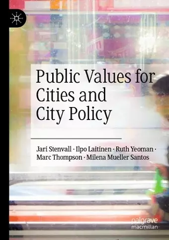 Public Values for Cities and City Policy cover