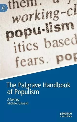 The Palgrave Handbook of Populism cover