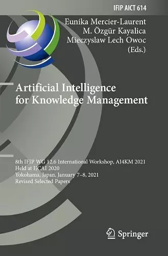 Artificial Intelligence for Knowledge Management cover